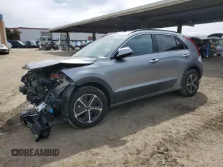 2023 Kia Niro EX with VIN KNDCR3LE3P5053638, listed as a Copart auction lot 49709135 with 18,645 mi miles and Salvage Title. Bid and sale history available at carsss.com. Image 1.