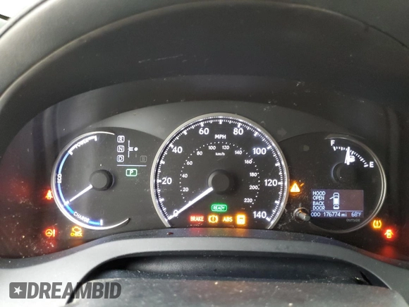2016 Lexus CT 200h z VIN JTHKD5BH8G2251889, wystawiony jako Copart lot #55496554 z przebiegiem 176 774 mil mil oraz Szkody całkowita. Historia ofert i sprzedaży dostępna na DreamBid. Obrazek 9.