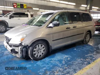 2007 Honda Odyssey LX with VIN 5FNRL382X7B063222, listed as a Copart auction lot 45122975 with 227,044 mi miles and Salvage Title. Bid and sale history available at carsss.com. Image 1.