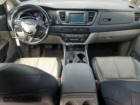 2020 Kia Sedona EX with VIN KNDMB5C14L6647578, listed as a Copart auction lot 50916505 with 101,855 mi miles and Salvage Title. Bid and sale history available at carsss.com. Image 8.