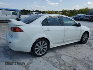2008 Mitsubishi Lancer GTS with VIN JA3AU86U28U012588, listed as a Copart auction lot 71644484 with 158,345 mi miles and Salvage Title. Bid and sale history available at carsss.com. Image 3.