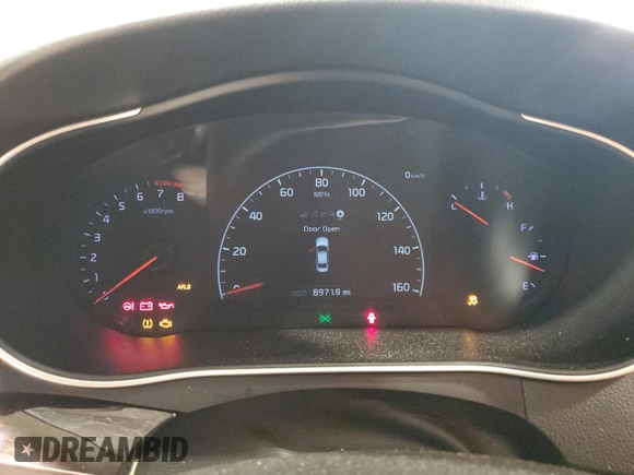 2014 Kia Cadenza Premium with VIN KNALN4D76E5152286, listed as a Copart auction lot 80848754 with 89,719 mi miles and Salvage Title. Bid and sale history available at carsss.com. Image 9.