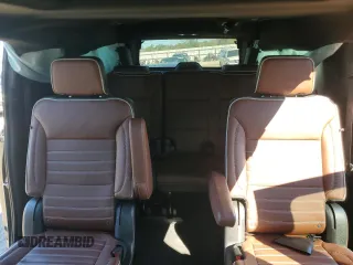 2023 GMC Yukon XL Denali Ultimate with VIN 1GKS2KKL8PR347320, listed as a Copart auction lot 81120334 with 16,028 mi miles and Salvage Title. Bid and sale history available at carsss.com. Image 10.