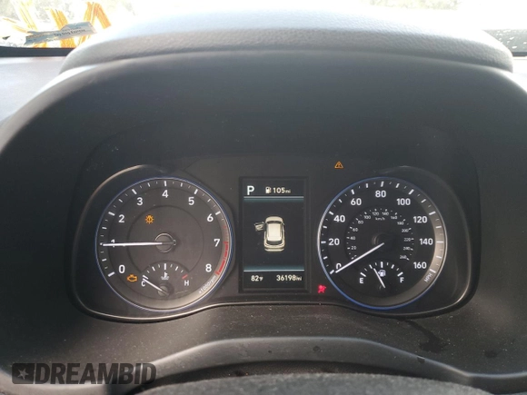 2021 Hyundai Kona Ultimate with VIN KM8K53A5XMU728876, listed as a Copart auction lot 78935024 with 36,198 mi miles and Salvage Title. Bid and sale history available at carsss.com. Image 9.