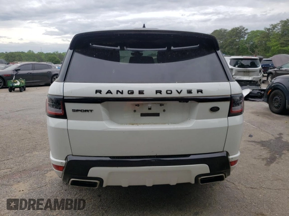 2018 Land Rover Range Rover Sport HSE Dynamic with VIN SALWV2SV7JA698255, listed as a Copart auction lot 53242775 with 85,987 mi miles and Clean Title. Bid and sale history available at carsss.com. Image 6.