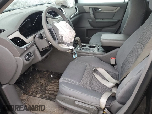 2017 Chevrolet Traverse LS z VIN 1GNKRFED5HJ321204, wystawiony jako Copart lot #44148965 z przebiegiem 90 289 mil mil oraz Szkoda całkowita • Salvage title. Historia ofert i sprzedaży dostępna na DreamBid. Obrazek 7.