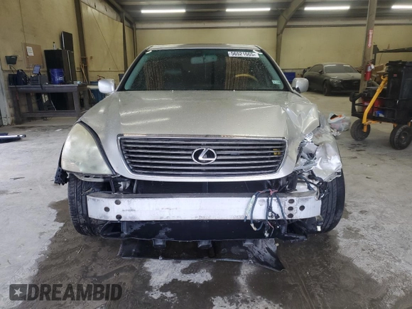 2003 Lexus LS 430 z VIN JTHBN30F530115129, wystawiony jako Copart lot #56521665 z przebiegiem 278 666 mil mil oraz Szkoda całkowita • Salvage title. Historia ofert i sprzedaży dostępna na DreamBid. Obrazek 5.