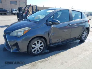 2015 Toyota Yaris L with VIN VNKKTUD3XFA022061, listed as a IAAI auction lot 41774318 with 134,082 mi miles. Bid and sale history available at carsss.com. Image 17.