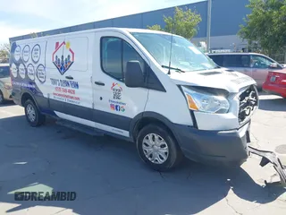 2015 Ford Transit XL z VIN 1FBZX2ZM5FKA97492, wystawiony jako IAAI lot #42018625 z przebiegiem 73 377 mil mil oraz . Historia ofert i sprzedaży dostępna na DreamBid. Obrazek 1.
