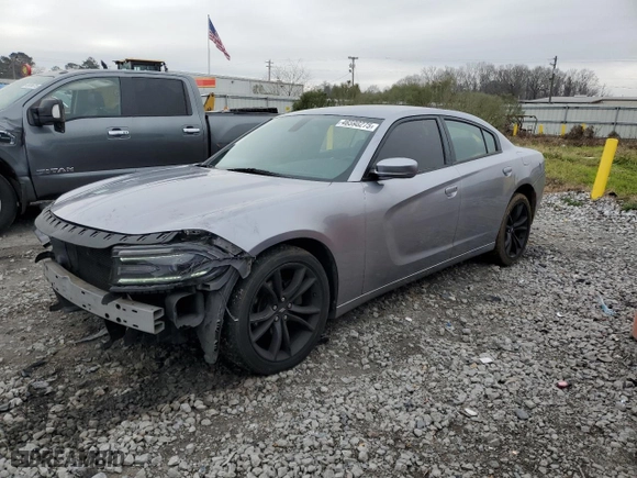 2017 Dodge Charger SE with VIN 2C3CDXBG6HH576000, listed as a Copart auction lot 46598275 with 154,967 mi miles and Salvage Title. Bid and sale history available at carsss.com. Image 1.