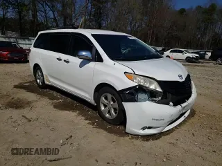 2014 Toyota Sienna L with VIN 5TDZK3DC2ES500950, listed as a Copart auction lot 48524035 with 194,957 mi miles and Salvage Title. Bid and sale history available at carsss.com. Image 14.