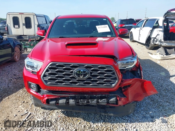 2022 Toyota Tacoma SR5 with VIN 3TMDZ5BN6NM139342, listed as a IAAI auction lot 42711808 with 46,826 mi miles and . Bid and sale history available at DreamBid. Image 13.