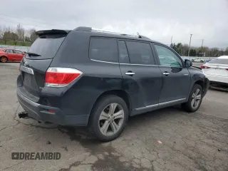 2012 Toyota Highlander Limited with VIN 5TDDK3EH7CS171468, listed as a Copart auction lot 49178075 with 234,682 mi miles and Salvage Title. Bid and sale history available at carsss.com. Image 3.