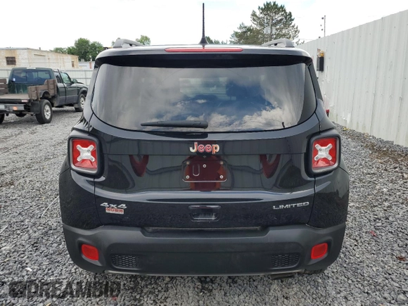 2020 Jeep Renegade Limited with VIN ZACNJBD12LPL94629, listed as a Copart auction lot 63990445 with Not provided miles and Clean title. Bid and sale history available at DreamBid. Image 6.