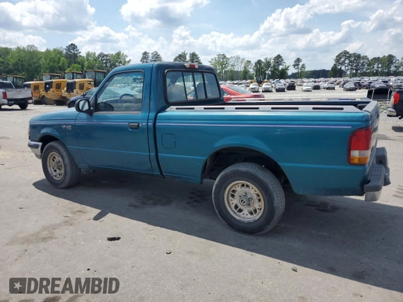 1993 Ford Ranger Splash with VIN 1FTCR10X2PUA80703, listed as a Copart auction lot 54696915 with 63,266 mi miles and Salvage Title. Bid and sale history available at carsss.com. Image 2.
