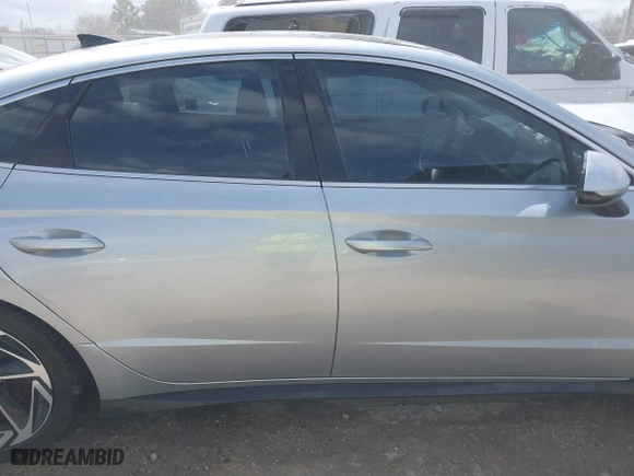 2024 Hyundai Sonata SEL with VIN KMHL14JA8RA363268, listed as a IAAI auction lot 41741344 with 21,905 mi miles. Bid and sale history available at carsss.com. Image 14.
