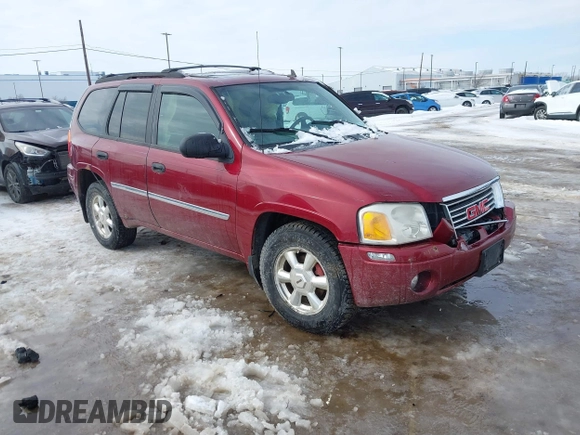 2008 GMC Envoy SLE2 with VIN 1GKDT13S182132619, listed as a IAAI auction lot 41605231 with 138,458 mi miles. Bid and sale history available at carsss.com. Image 1.