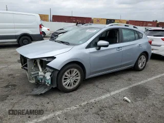 2018 Subaru Impreza Premium with VIN 4S3GTAB62J3715309, listed as a Copart auction lot 50524085 with 158,905 mi miles and Salvage Title. Bid and sale history available at carsss.com. Image 1.