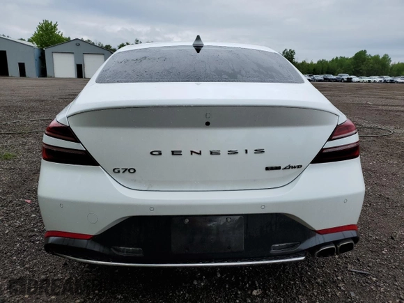 2023 Genesis G70 2.0T z VIN KMTG34TA8PU124927, wystawiony jako Copart lot #58729115 z przebiegiem 18 989 mil mil oraz Czysty tytuł • Clean title. Historia ofert i sprzedaży dostępna na DreamBid. Obrazek 6.