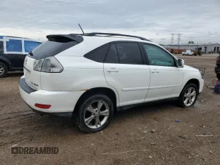 2006 Lexus RX 400h with VIN JTJHW31U760017663, listed as a Copart auction lot 58239885 with 195,120 mi miles and Salvage title. Bid and sale history available at DreamBid. Image 3.
