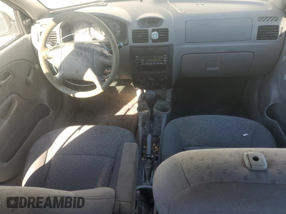 2004 Kia Rio with VIN KNADC165646193322, listed as a Copart auction lot 44667955 with 174,387 mi miles and Clean Title. Bid and sale history available at carsss.com. Image 8.