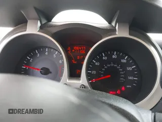 2014 Nissan Juke S with VIN JN8AF5MV7ET484233, listed as a IAAI auction lot 42146327 with 106,477 mi miles and . Bid and sale history available at carsss.com. Image 7.