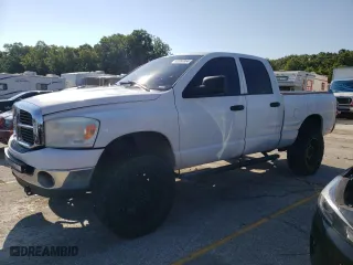2007 Dodge Ram 2500 Laramie with VIN 1D7KS28A37J596405, listed as a Copart auction lot 62350364 with 451,830 mi miles and Clean Title. Bid and sale history available at carsss.com. Image 1.