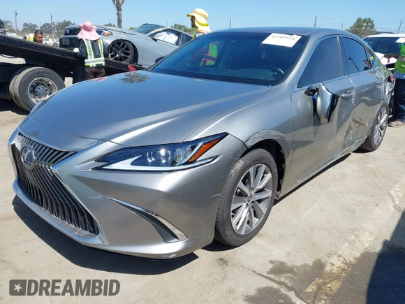 2021 Lexus ES 300h with VIN 58ACA1C1XMU007576, listed as a IAAI auction lot 42302934 with 24,614 mi miles and . Bid and sale history available at DreamBid. Image 19.