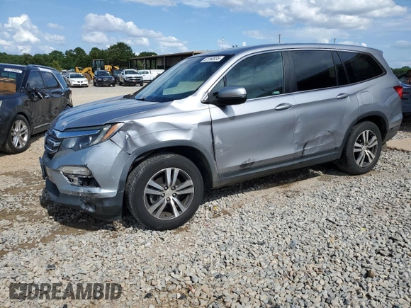 2018 Honda Pilot EX-L with VIN 5FNYF5H54JB030975, listed as a Copart auction lot 61160835 with 107,783 mi miles and Salvage title. Bid and sale history available at DreamBid. Image 1.