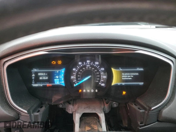 2014 Ford Fusion Titanium with VIN 3FA6P0K91ER301827, listed as a Copart auction lot 45704085 with 154,251 mi miles and Salvage Title. Bid and sale history available at DreamBid. Image 9.