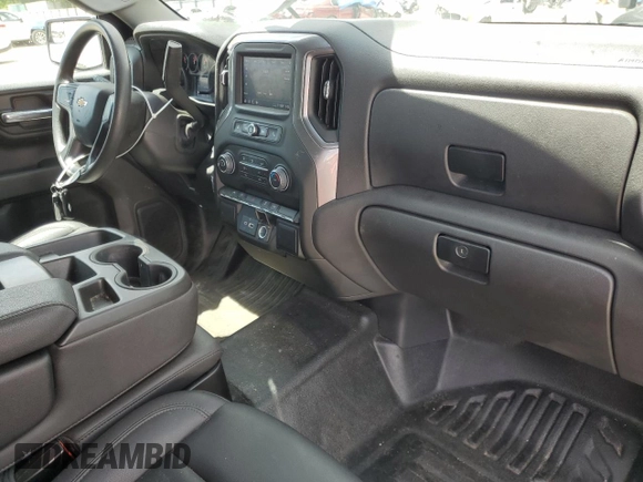 2023 Chevrolet Silverado 1500 Work Truck with VIN 3GCNAAEK1PG354604, listed as a Copart auction lot 55386455 with 100,453 mi miles and Clean Title. Bid and sale history available at DreamBid. Image 8.
