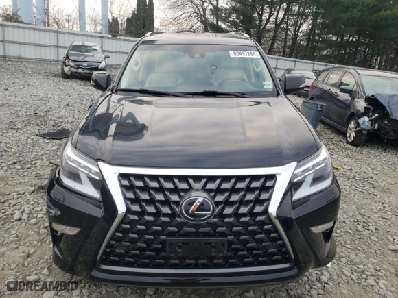 2020 Lexus GX with VIN JTJAM7BX4L5267142, listed as a Copart auction lot 83497284 with 54,043 mi miles and Salvage Title. Bid and sale history available at carsss.com. Image 5.