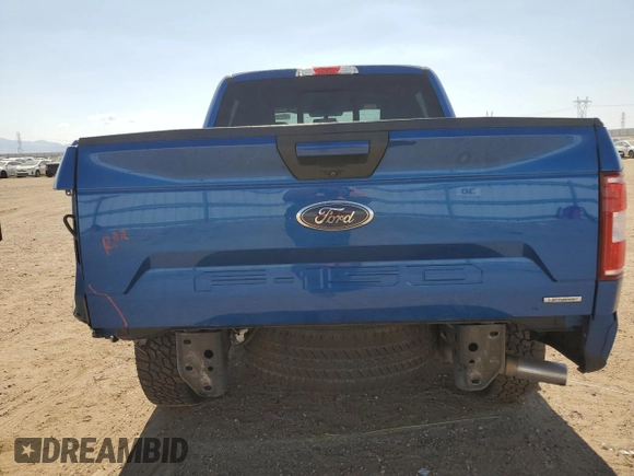 2018 Ford F-150 XL with VIN 1FTEW1EP6JFC70686, listed as a Copart auction lot 60235545 with 131,528 mi miles and Salvage title. Bid and sale history available at DreamBid. Image 6.