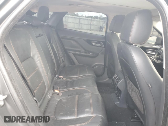 2017 Jaguar F-Pace 35t Prestige with VIN SADCK2BVXHA058011, listed as a Copart auction lot 55601595 with 166,236 mi miles and Salvage title. Bid and sale history available at DreamBid. Image 11.