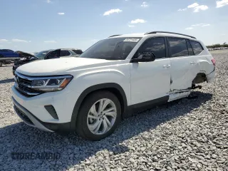 2023 Volkswagen Atlas SE z VIN 1V2HR2CA6PC531607, wystawiony jako Copart lot #54721435 z przebiegiem 21 132 mil mil oraz Szkoda całkowita • Salvage title. Historia ofert i sprzedaży dostępna na DreamBid. Obrazek 1.