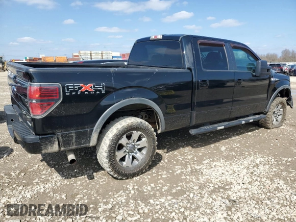 2011 Ford F-150 XL with VIN 1FTFW1EF3BFC53325, listed as a Copart auction lot 51282135 with 244,384 mi miles and Salvage Title. Bid and sale history available at carsss.com. Image 3.