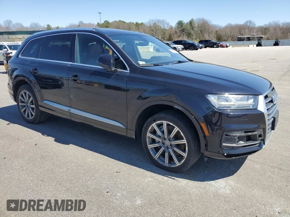 2017 Audi Q7 Premium Plus with VIN WA1LAAF79HD050642, listed as a Copart auction lot 52377535 with 109,326 mi miles and Clean Title. Bid and sale history available at DreamBid. Image 4.