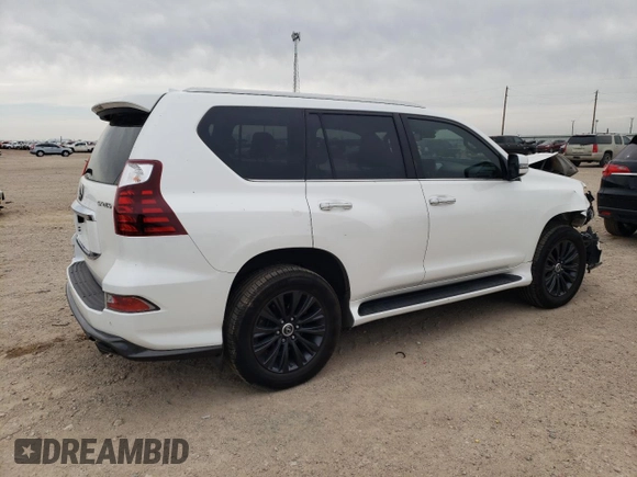 2022 Lexus GX 460 Premium with VIN JTJAM7BX3N5312848, listed as a Copart auction lot 53629655 with 69,906 mi miles and Salvage title. Bid and sale history available at DreamBid. Image 3.