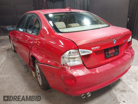 2006 BMW 3 Series 325i with VIN WBAVB13536KX46952, listed as a IAAI auction lot 41631283 with 202,504 mi miles and . Bid and sale history available at DreamBid. Image 3.