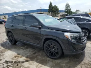 2020 GMC Terrain SLE with VIN 3GKALMEV2LL172632, listed as a Copart auction lot 61428865 with Not provided miles and Salvage title. Bid and sale history available at DreamBid. Image 4.