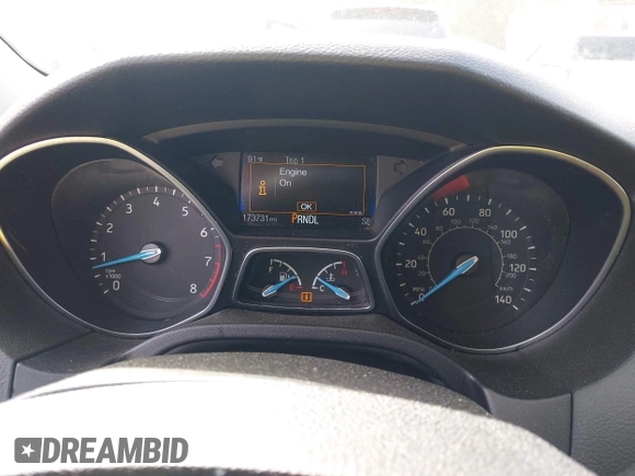 2016 Ford Focus SE with VIN 1FADP3F27GL248431, listed as a IAAI auction lot 42376435 with 173,731 mi miles and . Bid and sale history available at DreamBid. Image 7.