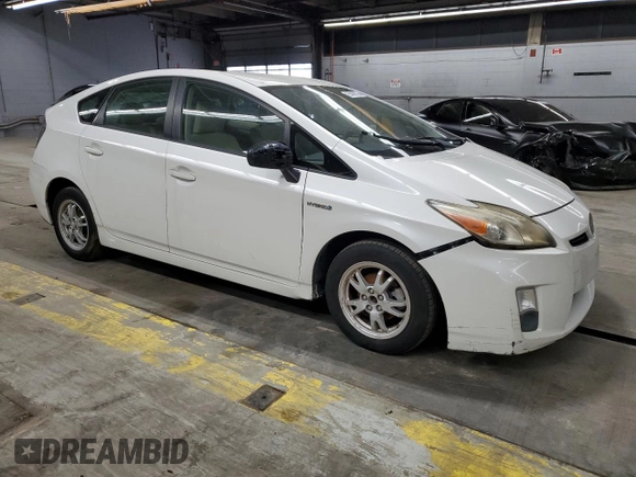2010 Toyota Prius II with VIN JTDKN3DU7A0119562, listed as a Copart auction lot 55498575 with 121,316 mi miles and Clean Title. Bid and sale history available at carsss.com. Image 4.