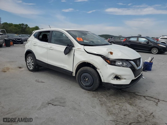 2021 Nissan Rogue Sport S with VIN JN1BJ1AV2MW319024, listed as a Copart auction lot 53798925 with 73,810 mi miles and Clean Title. Bid and sale history available at carsss.com. Image 4.