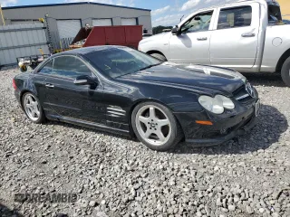 2003 Mercedes-Benz SL 500 z VIN WDBSK75FX3F060571, wystawiony jako Copart lot #58001825 z przebiegiem Nie podano mil oraz Czysty tytuł • Clean title. Historia ofert i sprzedaży dostępna na DreamBid. Obrazek 4.