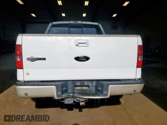 2008 Ford F-150 XLT with VIN 1FTPW14V28KD81567, listed as a Copart auction lot 60050705 with 333,364 mi miles and Clean title. Bid and sale history available at DreamBid. Image 6.