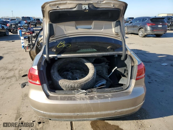 2015 Volkswagen Passat 2.0L TDI SEL Premium with VIN 1VWCV7A31FC054623, listed as a Copart auction lot 85647484 with 0 mi miles and Non Repairable. Bid and sale history available at carsss.com. Image 6.