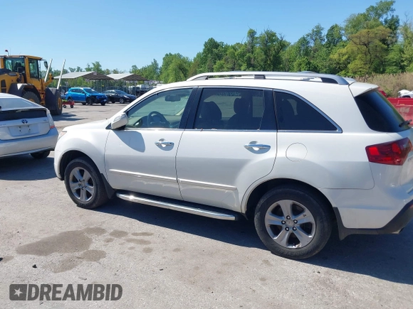 2012 Acura MDX Tech Pkg with VIN 2HNYD2H38CH510771, listed as a IAAI auction lot 42144141 with 167,376 mi miles. Bid and sale history available at carsss.com. Image 14.
