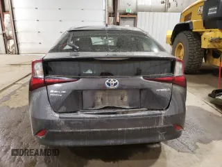 2022 Toyota Prius LE with VIN JTDL9MFU7N3035533, listed as a Copart auction lot 61877755 with Not provided miles and Salvage title. Bid and sale history available at DreamBid. Image 6.