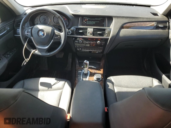 2016 BMW X3 xDrive28i with VIN 5UXWX9C50G0D69504, listed as a Copart auction lot 48207305 with 116,784 mi miles and Salvage Title. Bid and sale history available at DreamBid. Image 8.