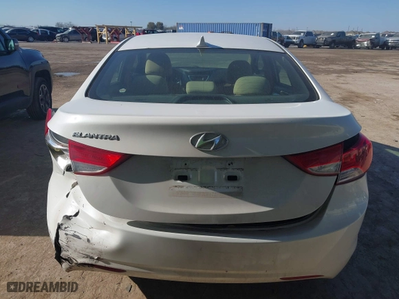 2012 Hyundai Elantra GLS with VIN 5NPDH4AE5CH138037, listed as a IAAI auction lot 41495443 with 143,228 mi miles. Bid and sale history available at carsss.com. Image 16.